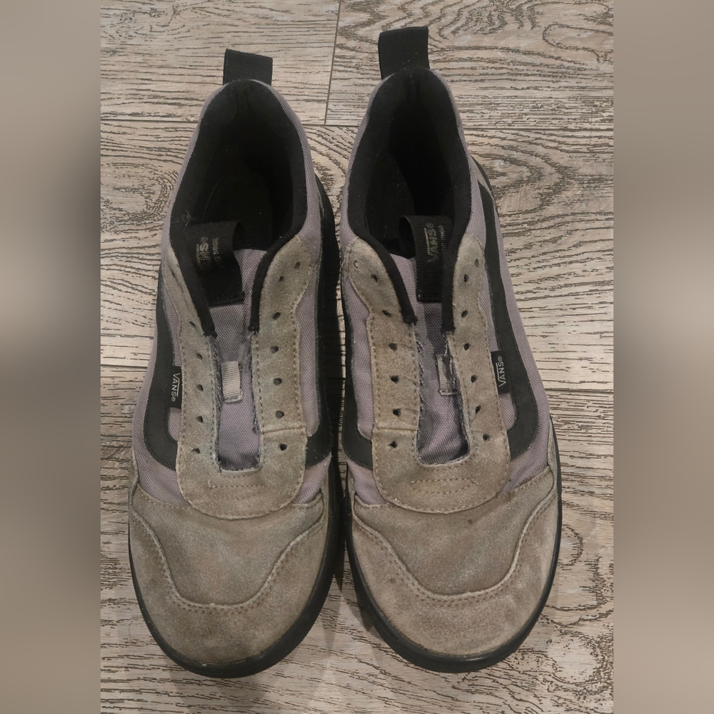 Vans Gray and Black Men's Shoes